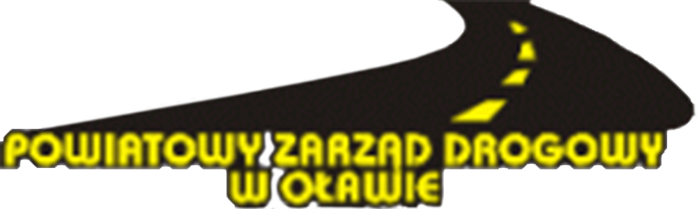 logo powiatowego zarządu dróg w oławie
