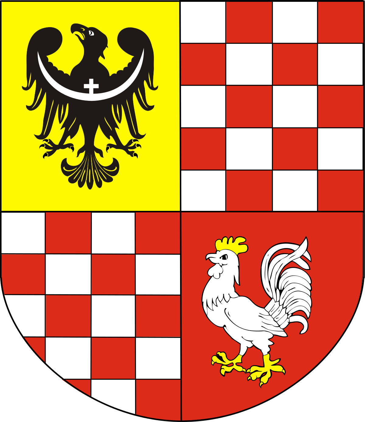herb powiatu oławskiego